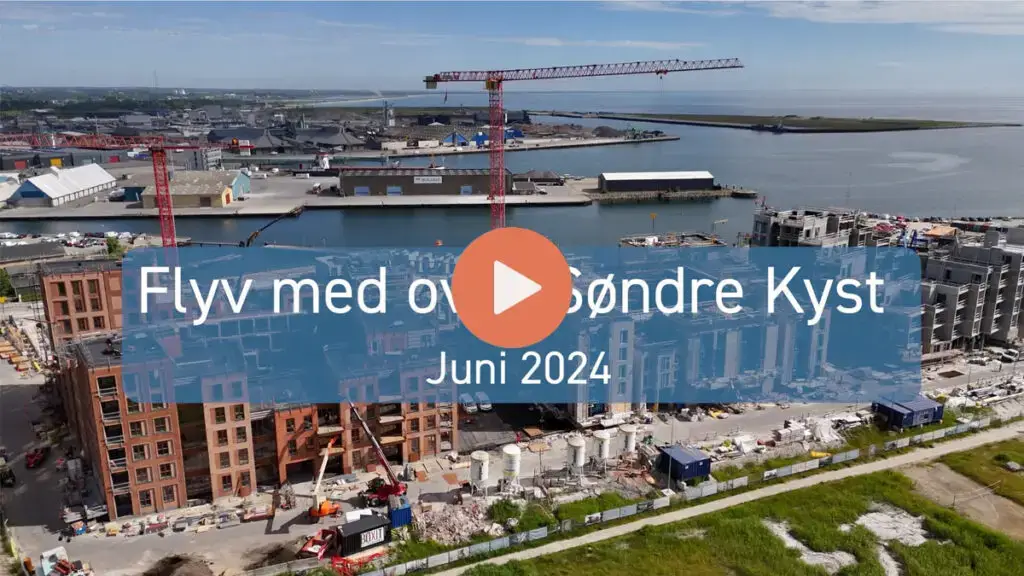 Fly over Søndre Kyst